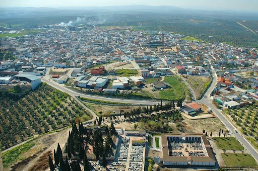 Vista aerea cementerio